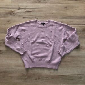Kendall & Kylie Light Purple Crew Neck Sweater